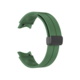 Silikonski pašček 20mm, Clip zelen, za pametno uro
