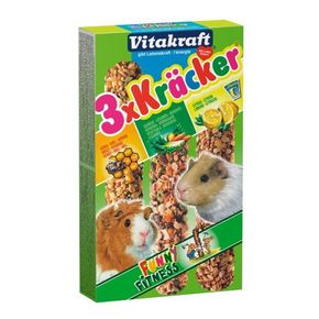 VITAKRAFT Kracker Mix - bučko medu zelenjavo za morske prašičke 3pc.