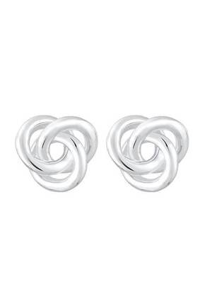 ELLI Uhani 'Knoten' srebrna 4040639