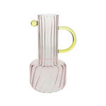 TOGNANA vaza Design Art h24cm, rdeče-rumena, borosilikatno steklo
