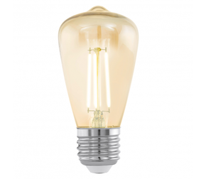 EGLO Vintage stil LED žarnica E27 ST48 amber