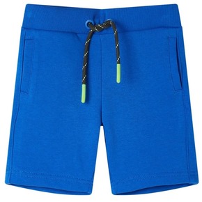 VidaXL Otroške kratke hlače z vrvico modra 116