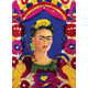 EuroGraphics Puzzle Portret Fride Kahlo v okvirju 1000 kosov