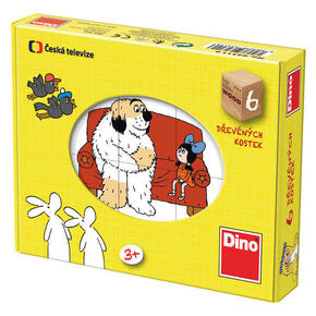Dino Lesene kocke Pravljice 6 kosov