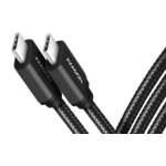 AXAGON kabel, USB-C na USB-C 3.2, 1 m, PD 100W, črn (BUCM32-CM10AB)