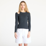 Majica A BATHING APE Pigment Dyed Cut Out Rib L/S Tee Black S