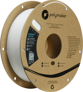 Polymaker PolySonic PLA Pro White - 1