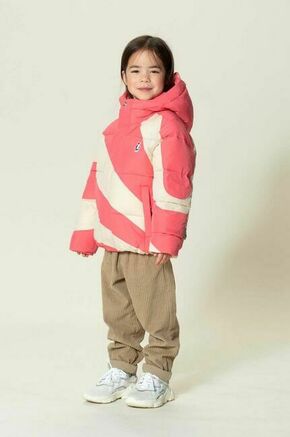 Otroška jakna Gosoaky DRAGONS DEN oranžna barva - oranžna. Otroška jakna iz kolekcije Gosoaky. Podložen model