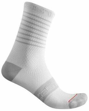 Castelli Superleggera W 12 Sock White L/XL Kolesarske nogavice