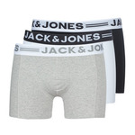 Jack&amp;Jones 3 PACK - moški boksarji 12081832 Light Grey Melange (Velikost XL)