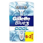 Gillette Blue 3 brivniki za enkratno uporabo, 6+2 kosi