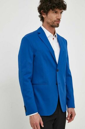 Suknjič Sisley moška - modra. Suknjič iz kolekcije Sisley