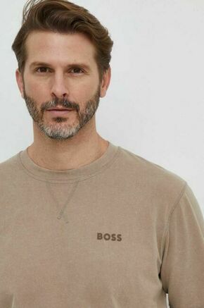 Bombažna kratka majica Boss Orange moški