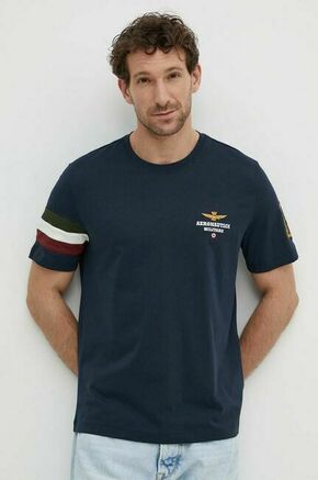 Bombažna kratka majica Aeronautica Militare moška