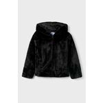 Otroška jakna Mayoral črna barva - črna. Otroški jakna iz kolekcije Mayoral. Podložen model, izdelan iz vzorčastega materiala.