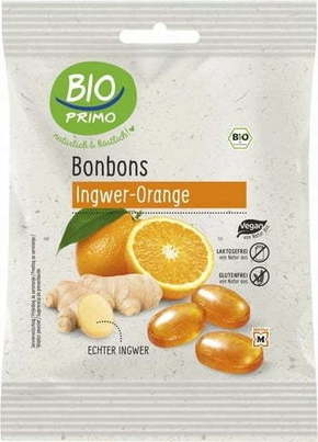 Bio Bonboni - Ingver-pomaranča