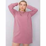 BASIC FEEL GOOD Ženska obleka plus size GISELLE roza RV-SK-6321.93_363125 3XL