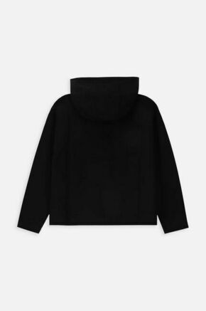 Otroški bombažen pulover Coccodrillo črna barva