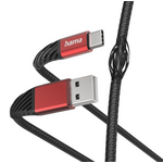 Hama Extreme polnilni kabel, USB-A, USB-C, 1,5 m, najlon (00201540)