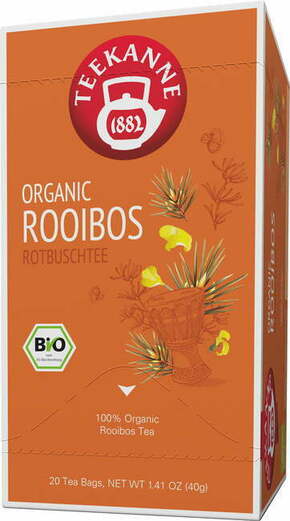 TEEKANNE Bio Organic Rooibos - 20 dvoprekatnih vrečk