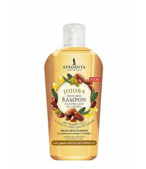 Kozmetika Afrodita Jojoba micelarni šampon za suhe lase in lasišče