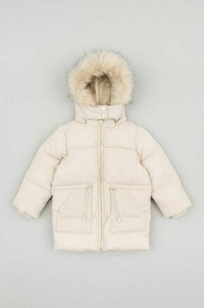 Otroška jakna zippy bež barva - bež. Otroški jakna iz kolekcije zippy. Podložen model