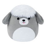 SQUISHMALLOWS Sivo-beli ovčarski pes - Arnold, 13 cm