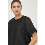 Majica Lovechild ženska, črna barva - črna. Bluza iz kolekcije Lovechild, izdelana iz enobarvne tkanine. Poliester zagotavlja visoko odpornost na mečkanje.