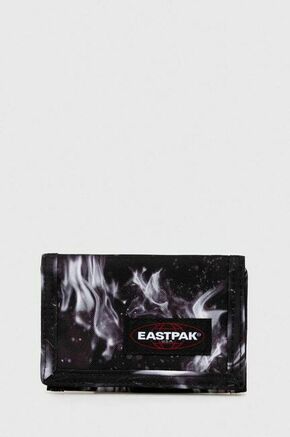 Denarnica Eastpak črna barva - črna. Srednje velika denarnica s priloženim obročkom za ključe iz kolekcije Eastpak. Model izdelan iz iz tekstilnega materiala. Model s povečano vodoodpornostjo.