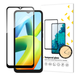 wozinsky polno lepilo kaljeno steklo kaljeno steklo za xiaomi redmi a2 / redmi a1 9h poln zaslon s črnim robom