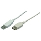 LogiLink USB kabel, USB 2.0, moški-ženski, črn, 5m