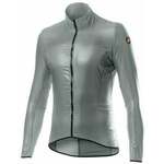 Castelli Aria Shell Jacket Silver Gray XL Jakna
