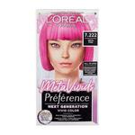 L'Oréal Paris Préférence Meta Vivids poltrajna barva za lase 75 ml Odtenek 7.222 meta pink za ženske POKR