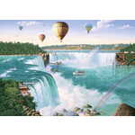 WEBHIDDENBRAND RAVENSBURGER Puzzle Niagara Falls, Kanada 1000 kosov