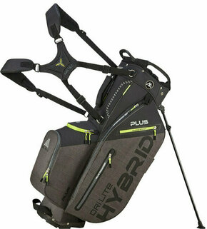 Big Max Dri Lite Hybrid Plus Black/Storm Charcoal/Lime Golf torba Stand Bag