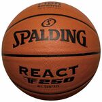 Spalding Žoge košarkaška obutev rjava 7 React TF250 Logo Fiba