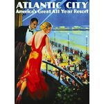 WEBHIDDENBRAND EUROGRAFIJA Plakat s sestavljanko: Atlantic City 1000 kosov