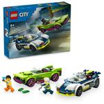 LEGO® City 60415 Policijski avtomobilski lov in športnik