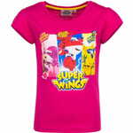 Super Wings MAJICA S KR. ROKAVI Super krila, roza, 98