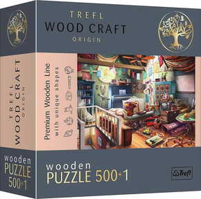 Trefl Sestavljanka Wood Craft Origin Zakladi na podstrešju 501 del