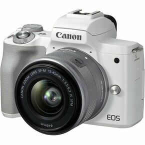 Canon EOS M50 Mark II beli digitalni fotoaparat
