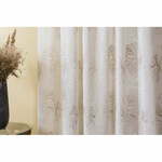 Bež prosojna zavesa 140x260 cm Cybele – Mendola Fabrics