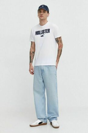 Bombažna kratka majica Hollister Co. 5-pack moški
