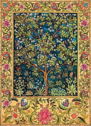 WEBHIDDENBRAND EUROGRAPHICS Puzzle Tapestry: drevo življenja 1000 kosov