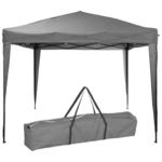 ProGarden Vrtni šotor Easy-Up 300x300x245 cm siv