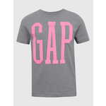 Gap Otroške bavlněné Majica s logem XS
