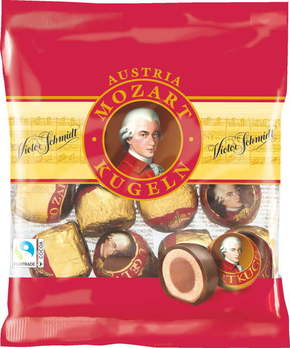 Austria Mozartkugeln Čokoladne praline
