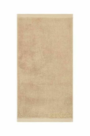 Majhna bombažna brisača Kenzo Iconic Chanvre 45x70 cm - bež. Majhna bombažna brisača iz kolekcije Kenzo. Model izdelan iz tekstilnega materiala.