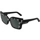 Karl Lagerfeld KL6204S 009 ONE SIZE (53) Črna/Siva