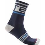 Castelli Prologo 15 Sock Belgian Blue 2XL Kolesarske nogavice
